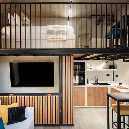 Urban Hive 2-story With Roof Garden Apartment Heraklion (Crete)
